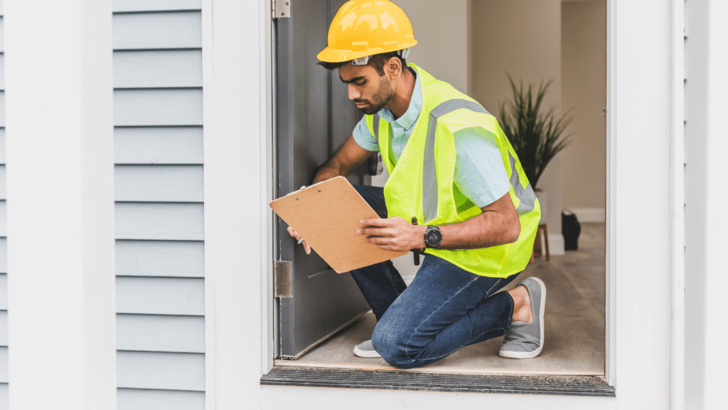 a person holding a clipboard