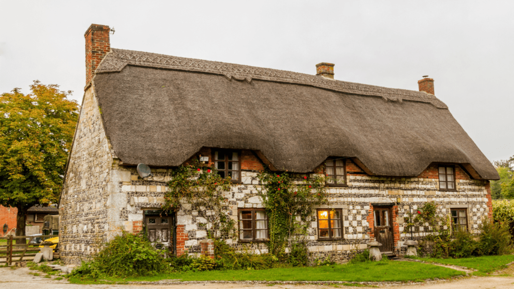 a bungalow house