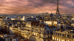 the eiffel tower in paris, france