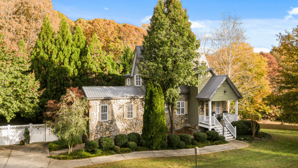 a house garden