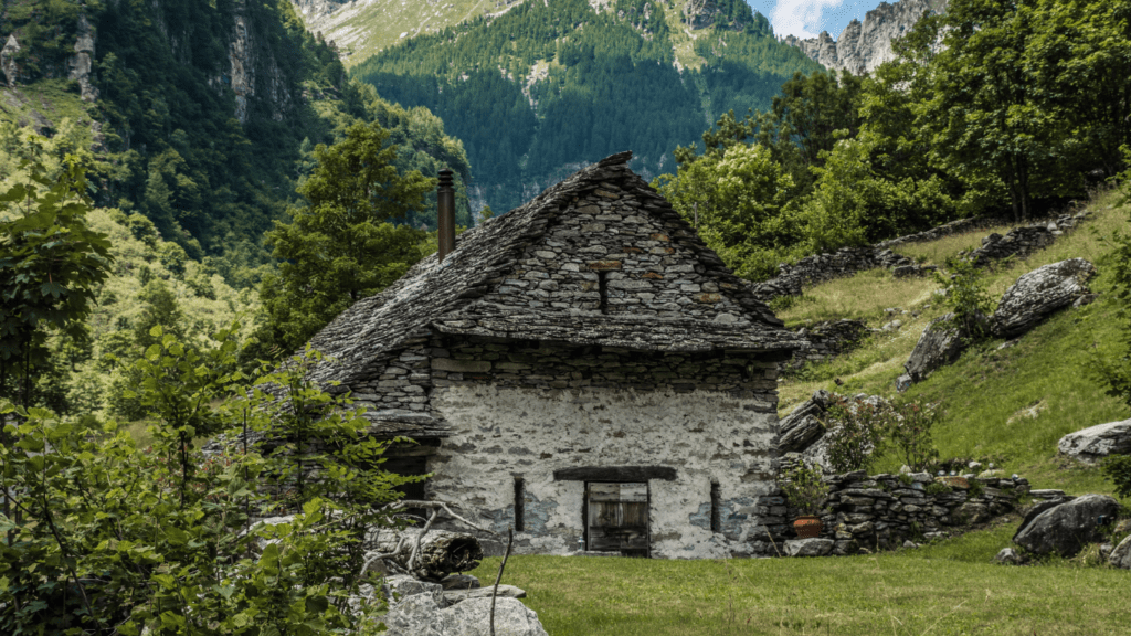 a house in the hills