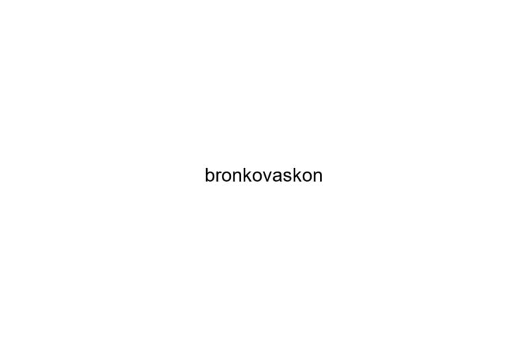 bronkovaskon