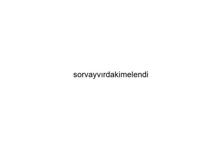 sorvayvrdakimelendi