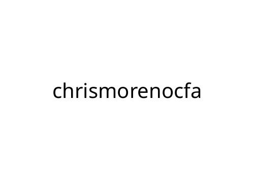 chrismorenocfa