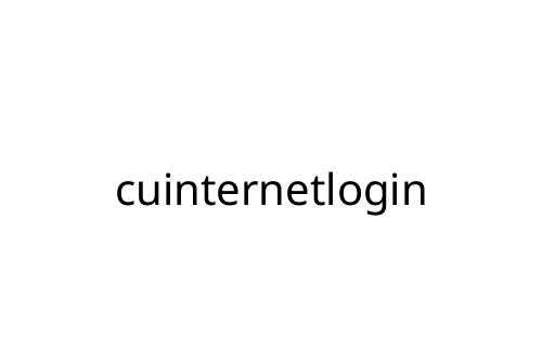 cuinternetlogin