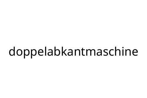 doppelabkantmaschine