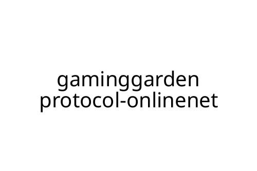 gaminggarden protocol-onlinenet