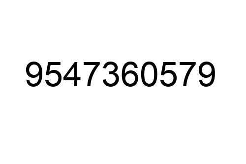 9547360579