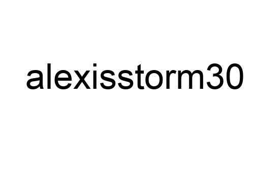 alexisstorm30