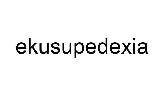 ekusupedexia