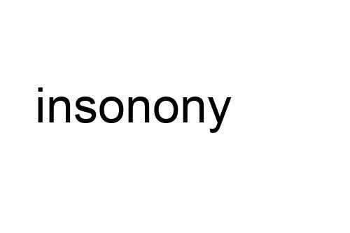insonony