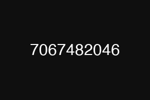 7067482046