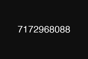 7172968088