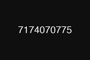 7174070775