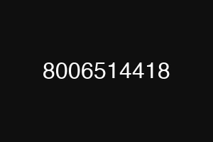 8006514418