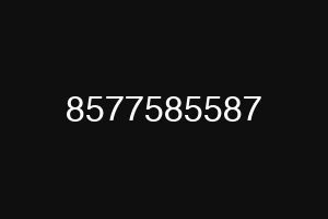 8577585587